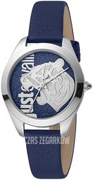 Just Cavalli Pantera Niebieski/Skóra Ø32 mm JC1L210L0115