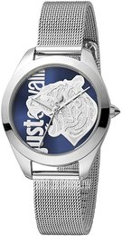 Just Cavalli Pantera Niebieski/Stal Ø32 mm JC1L210M0035