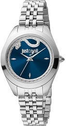 Just Cavalli Animal Niebieski/Stal Ø32 mm JC1L210M0255