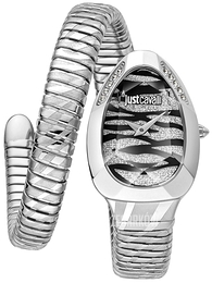 Just Cavalli Signature Czarny/Stal Ø22 mm JC1L225M0025