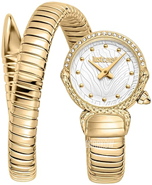 Just Cavalli Signature Srebrny/Stal w odcieniu złota Ø22 mm JC1L350M0025