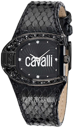 Just Cavalli Logo Czarny/Skóra R7251160825