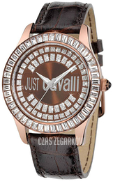 Just Cavalli Brązowy/Skóra Ø40 mm R7251169055