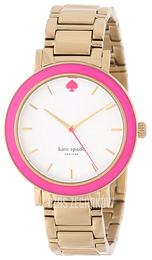Kate Spade Gramercy Biały/Stal w odcieniu złota Ø36 mm 1YRU0253