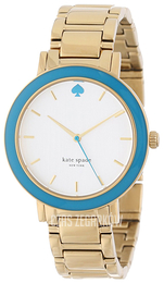 Kate Spade Gramercy Biały/Stal w odcieniu złota Ø36 mm 1YRU0254
