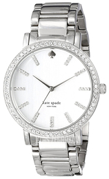 Kate Spade Gramercy Srebrny/Stal Ø38 mm 1YRU0322