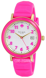 Kate Spade Metro Srebrny/Guma Ø36 mm 1YRU0415