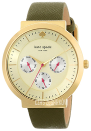 Kate Spade Metro Żółte złoto/Skóra Ø38 mm 1YRU0509