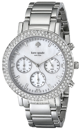 Kate Spade Gramercy Biały/Stal Ø38 mm 1YRU0562