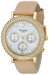 Kate Spade Metro Biały/Skóra Ø38 mm 1YRU0606