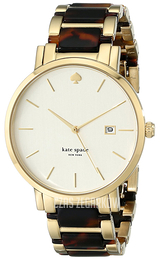 Kate Spade Gramercy Szampański/Stal w odcieniu złota Ø38 mm 1YRU0703