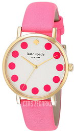 Kate Spade Metro Srebrny/Skóra Ø34 mm 1YRU0770