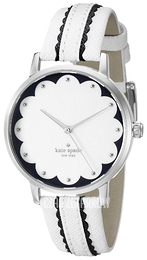 Kate Spade Metro Biały/Skóra Ø34 mm KSW1004