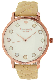Kate Spade Metro Biały/Skóra Ø38 mm KSW1069