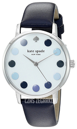Kate Spade Metro Biały/Skóra Ø34 mm KSW1173