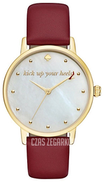 Kate Spade Metro Biały/Skóra Ø34 mm KSW1209
