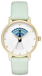 Kate Spade Metro Biały/Skóra Ø34 mm KSW1286