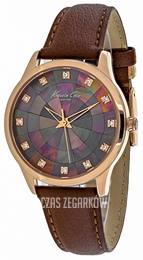 Kenneth Cole Wielokolorowy/Skóra Ø36 mm 10018810