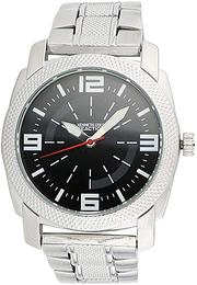 Kenneth Cole Czarny/Stal Ø48 mm 10020325