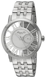 Kenneth Cole Srebrny/Stal Ø44 mm 10020810