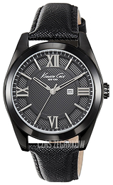 Kenneth Cole Czarny/Skóra Ø40 mm 10023858