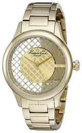 Kenneth Cole Transparency Żółte złoto/Stal w odcieniu złota Ø40 mm 10026010