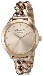 Kenneth Cole Różowe złoto/Stal w kolorze różowego złota Ø36 mm 10027347