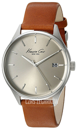 Kenneth Cole Classic Srebrny/Skóra Ø40 mm 10029307