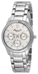 Kenneth Cole Multifunction Srebrny/Stal Ø37 mm 10029558