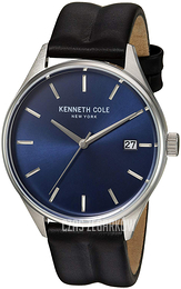 Kenneth Cole Niebieski/Skóra Ø42 mm 10030836