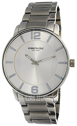 Kenneth Cole Classic Srebrny/Stal Ø42 mm 10031716