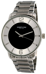 Kenneth Cole Classic Czarny/Stal Ø42 mm 10031717