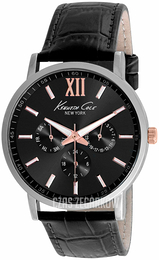 Kenneth Cole Czarny/Skóra Ø42 mm KC10019734