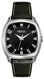 Kenneth Cole Czarny/Skóra Ø42 mm KC1328
