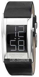 Kenneth Cole Czarny/Skóra Ø30 mm KC1335