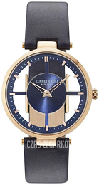 Kenneth Cole Transparency Niebieski/Skóra Ø36 mm KC15004002