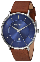 Kenneth Cole Classic Niebieski/Skóra Ø41 mm KC15097001