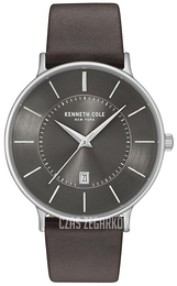 Kenneth Cole Classic Szary/Skóra Ø41 mm KC15097005