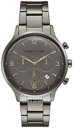 Kenneth Cole Multifunction Szary/Stal Ø42 mm KC15177005