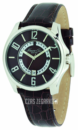 Kenneth Cole Niebieski/Skóra Ø42 mm KC1569