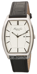 Kenneth Cole Biały/Skóra Ø35 mm KC1613