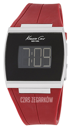 Kenneth Cole Czarny/Guma Ø40 mm KC1664