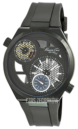Kenneth Cole Transparency Czarny/Guma Ø44 mm KC1680