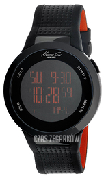 Kenneth Cole Touch Czarny/Skóra Ø44 mm KC1698