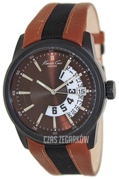 Kenneth Cole Brązowy/Skóra Ø45 mm KC1764