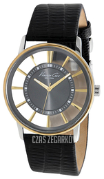 Kenneth Cole Transparency Szary/Skóra Ø43 mm KC1896