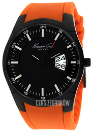 Kenneth Cole Czarny/Guma Ø42 mm KC1990