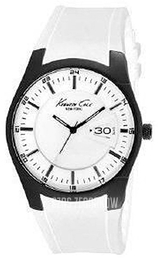Kenneth Cole Biały/Guma Ø44 mm KC1992