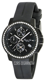 Kenneth Cole Dress Sport Czarny/Guma Ø38 mm KC2732