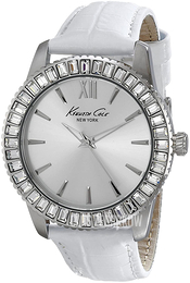 Kenneth Cole Classic Srebrny/Skóra Ø39 mm KC2849